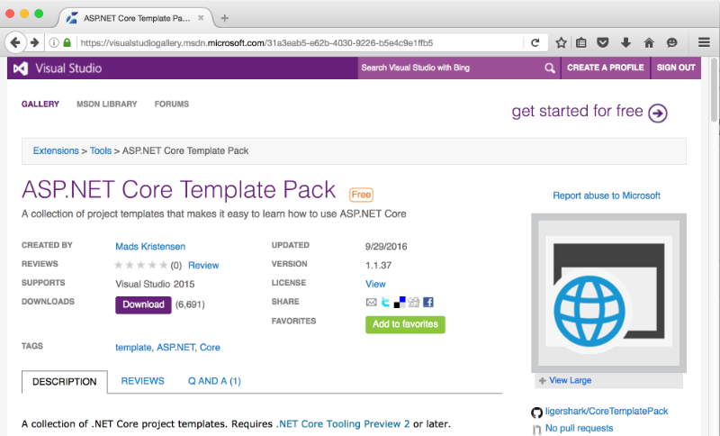 Microsoft ASPNET and Web Tools - Visual Studio Marketplace